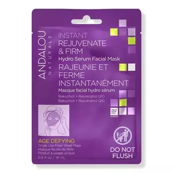 Andalou Naturals Age Defying Instant Rejuvenate Firm Тканевая маска 0,6 унции