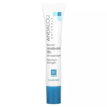 Andalou Naturals, Гель для устранения пятен, максимальная эффективность, чистая кожа, 0,6 жидких унций (18 мл)