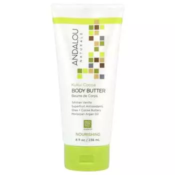 Andalou Naturals, Масло для тела, Питательное, Кукуи Какао, 8 жидких унций (236 мл)