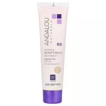 Andalou Naturals, Perfecting BB Beauty Balm, SPF 30, натуральный оттенок, 2 жидких унции (58 мл)