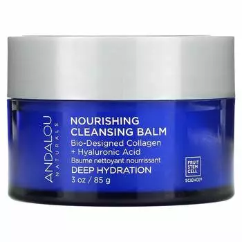 Andalou Naturals, Питательный очищающий бальзам, Глубокое увлажнение, 3 унции (85 г)