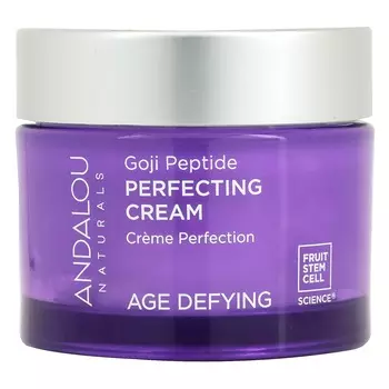 Andalou Naturals, Совершенствующий крем, пептид ягод годжи, против старения, 1,7 жидких унций (50 мл)