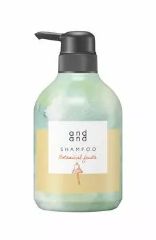 andand Freely fruit Shampoo pump 480ml (and and) [Botanical scent] [Silicone-free formula] A Freely