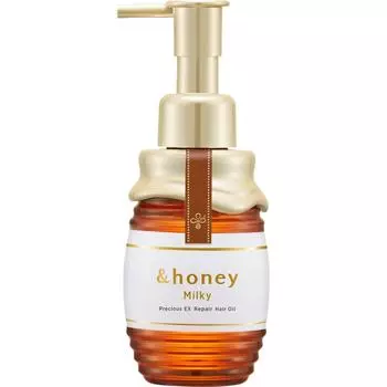 AndHoney Co. ООО. Очень прозрачное медовое молочное драгоценное масло для волос Ex 3.0 105 мл