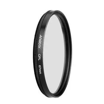 Andoer 67 мм UV+CPL+Close-Up+4 +Star 8-точечный фильтр Комплект круговых фильтров Фильтр с круговой поляризацией 67 mm