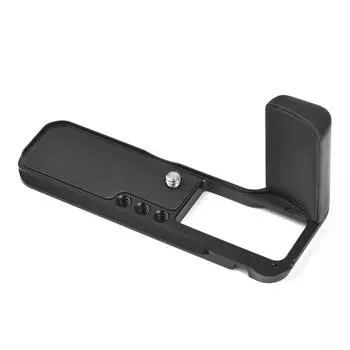 Andoer L-образная быстросъемная пластина для камеры, прямая трансляция фотографий, видеоблогов, расширительный кронштейн для камеры чёрный