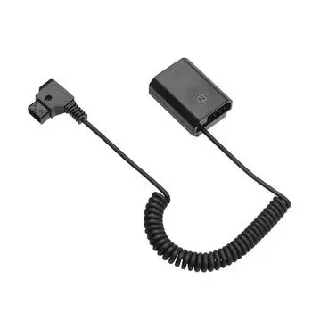 Andoer D-Tap to NP-FZ100 Адаптер постоянного тока, полностью декодированный фиктивный аккумулятор, сменный аксессуар для for Sony чёрный
