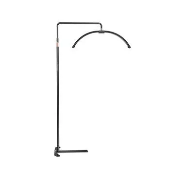 Andoer HD-M5X 36W Напольный светодиодный светильник для видеосъемки в форме полумесяца, заполняющий светильник 3000K-6000K с регулируемой яркостью US Plug белый