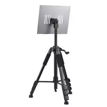 Andoer многофункциональная подставка для проектора штатив портативный штатив для ноутбука регулируемая высота 19.6 чёрный