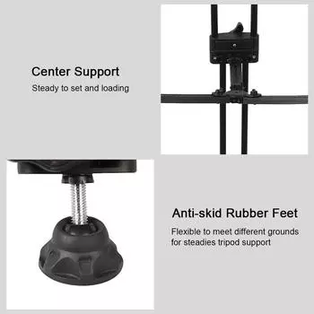 Andoer Профессиональный алюминиевый штатив для зеркальной фотокамеры, 1,8 м/6 футов, полезная нагрузка 8 кг, панорамный обзор на 360 градусов 1.8m