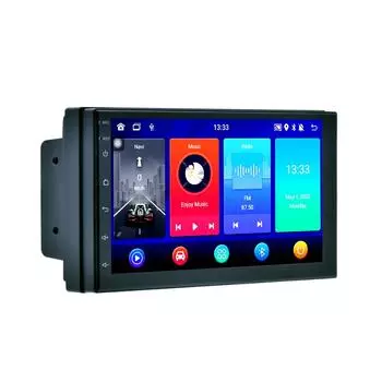 Andriod 11 2 Din 2 ГБ + 64 ГБ GPS-навигатор Универсальный мультимедийный видео MP5-плеер 7 /2+64
