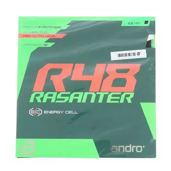 Andro Japan настольный теннис спинка мягкая резина Lazanter R48 черный 112280 (андро) Размер/2.0 чёрный