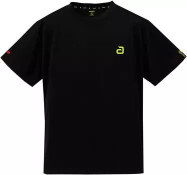 Andro Japan Table Tennis Andro Napati Shirt Alpha Unisex Black x Neon Yellow 3XS 300023012 (andro) T-Shirt