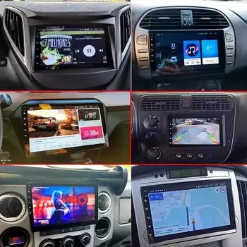Android 13 Car Radio 64G Autoradio 7/9/10 дюймов Universal android 2 Din GPS BT Central Multimedia Smart car systems