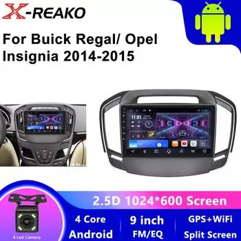 Android 13 Carplay Auto для Opel Insignia для Buick Regal 2013-2017 Автомобильный Радио Мультимедиа Видео Плеер Стерео GPS 2DIN Головное Устройство 4 core 1GB+32GB carplay