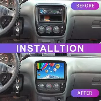 Android 13 для Honda CR-V CRV 1996 1997 1998 1999 2000-2006 Автомобильный стерео мультимедийный плеер Автомобильный радиоприемник GPS-навигация Carplay Auto 9 -1+32