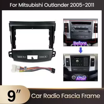 Android Auto Car Radio для Mitsubishi Outlander xl 2 2006-2012 Carplay 2din autoradio
