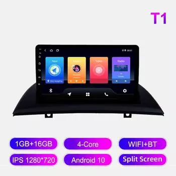 Android автомобильное радио для BMW X3 E83 2004-2012 мультимедийный проигрыватель головное устройство стерео GPS навигация BT WIFI 1+16 ГБ 1+16GB