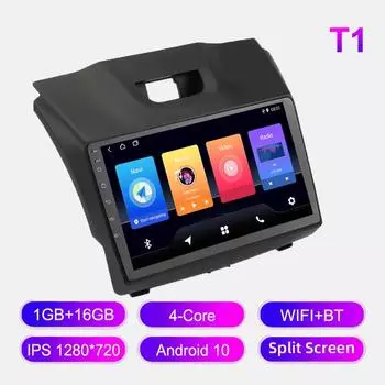 Android автомобильное радио для Chevrolet S10 Isuzu DMAX 2015-2018 мультимедийный проигрыватель головное устройство стерео GPS навигация BT WIFI 1+16 ГБ 1+16GB