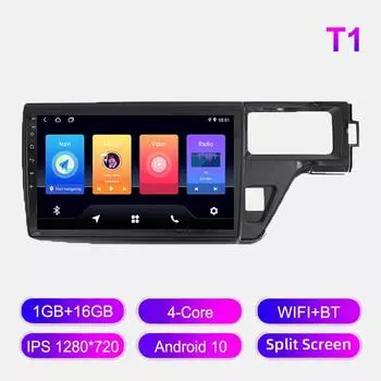 Android автомобильное радио для Honda Stepwgn 5 2015-2021 мультимедийный проигрыватель головное устройство стерео GPS навигация BT WIFI 1+16 ГБ 1+16GB