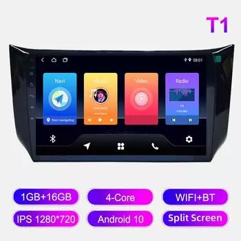 Android автомобильное радио для Nissan Sylphy B17 Sentra 2012-2018 мультимедийный проигрыватель головное устройство стерео GPS навигация BT WIFI 1+16 ГБ 1+16GB