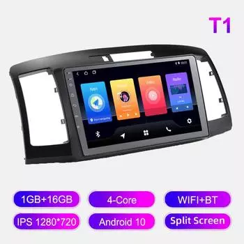 Android автомобильное радио для Toyota Allion Premio 2001-2007 мультимедийный проигрыватель головное устройство стерео GPS навигация BT WIFI 1+16 ГБ 1+16GB