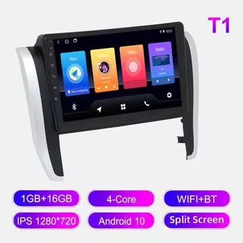 Android автомобильное радио для Toyota Allion Premio 2007-2016 мультимедийный проигрыватель головное устройство стерео GPS навигация BT WIFI 1+16 ГБ 1+16GB