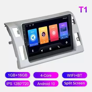 Android автомобильное радио для Toyota Estima 2006-2015 мультимедийный проигрыватель головное устройство стерео GPS навигация BT WIFI 1+16 ГБ 1+16GB