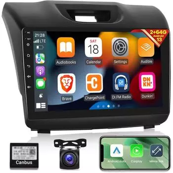 Android Car Radio для Chevrolet TrailBlazer 2012 - 2016 S-10 S10 Colorado для Isuzu D-Max DMAX GPS Navi Stereo 2din DVD 4-core 1+32CP