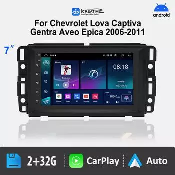 Android Car Radio для GMC Yukon Sierra Chevrolet Silverado Impala Buick Enclave Мультимедийный проигрыватель GPS Навигационная система Carplay