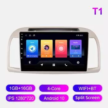 Android Car Radio для Nissan March 2010-2013 Мультимедийный проигрыватель Головное устройство Стерео GPS Навигация BT WIFI 1+16 ГБ 1+16GB