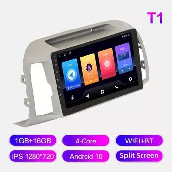 Android Car Radio для Nissan March K12 2002-2010 Мультимедийный проигрыватель Головное устройство Стерео GPS Навигация BT WIFI 1+16 ГБ 1+16GB