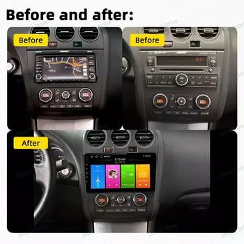 Android Car Radio для Nissan Teana Altima 2006 - 2012 2 Din WIFI GPS навигация стереосистема мультимедиа 4G плеер головное устройство аудио