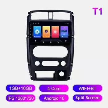 Android Car Radio для Suzuki Jimny 2005-2018 Мультимедийный проигрыватель Головное устройство Стерео GPS Навигация BT WIFI 1+16 ГБ 1+16GB