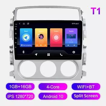 Android Car Radio для Suzuki Liana 2004-2007 Мультимедийный проигрыватель Головное устройство Стерео GPS Навигация BT WIFI 1+16 ГБ 1+16GB