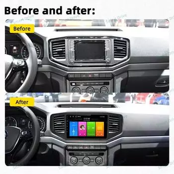 Android Car Radio для VW Volkswagen Amarok 2016 - 2021 2 Din Multimedia Carplay Navigation Autoradio Head Unit stereo carplay