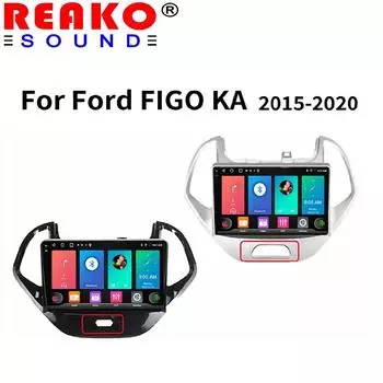 Android Car Radio Stereo Multimedia Player для Ford FIGO KA 2015 2016 2017 2018 2019 2020 GPS-навигация Беспроводной Carplay 4-core 1+32CP