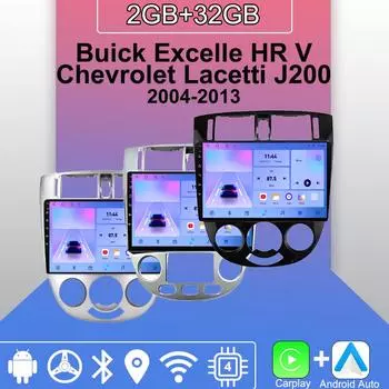 Android Carplay автомобильное радио для 10 Buick Excelle HRV Chevrolet 2004-2013 мультимедийный проигрыватель головное устройство стерео GPS навигация BT WIFI 2+32 ГБ 1+16GB,A