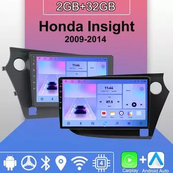Android Carplay автомобильное радио для Honda Insight 2009-2014 мультимедийный проигрыватель головное устройство стерео GPS навигация BT WIFI 2+32 ГБ 1+16GB,RHD