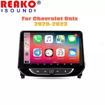 Android для Chevrolet CAVALIER Tracker 4 2019 - 2022 Автомобильный Радио Мультимедиа Видео Плеер Навигация GPS Carplay WIFI BT DSP onix A-4-core 1+32CP