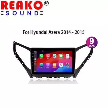 Android для Hyundai Azera 2014-2015 Автомобильный Радио Мультимедиа Навигация Центральный GPS Беспроводной Carplay Стерео DSP WIFI Экран 4-core 1+32CP