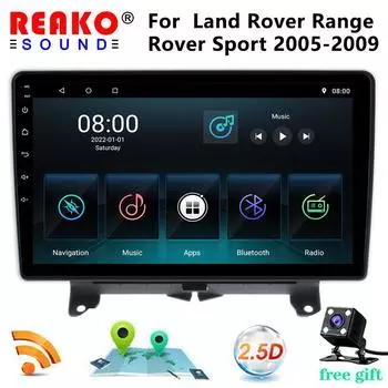 Android для Land Rover Range Sport 2005-2009/2010-2013 монитор мультимедийный автомобильный GPS-навигатор радио видеоплеер 4+64+AHD