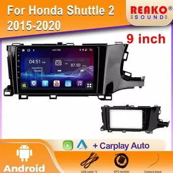 Android IPS Car Radio для Honda Shuttle 2 2015-2020 Видео Мультимедиа Bluetooth Плеер Навигация GPS 4G Carplay стерео 4 core 1GB+32GB carplay