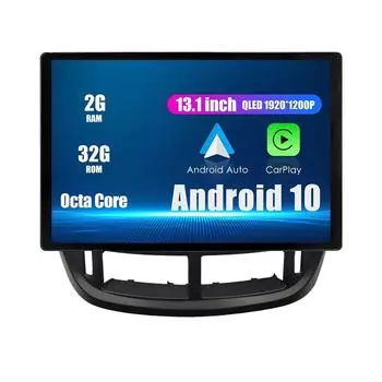 Android Радио 13,1 автомобильное стереонавигационное головное устройство мультимедийный плеер GPS для Toyota Estima Acr30 2004-2021 13.1 оранжевый