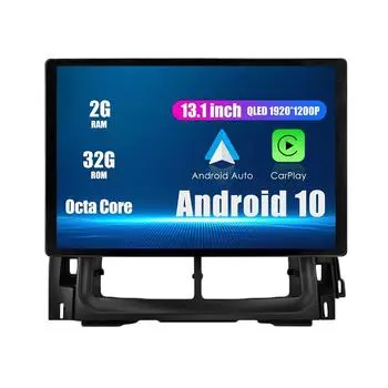 Android Радио 13,1 Автомобильное стереонавигационное головное устройство Мультимедийный плеер GPS для Proton Viva 2007-2014 13.1 оранжевый