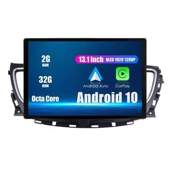 Android Радио 13,1 Автомобильное стереонавигационное головное устройство Мультимедийный плеер GPS для Buick Lacross 2016-2019 13.1 оранжевый