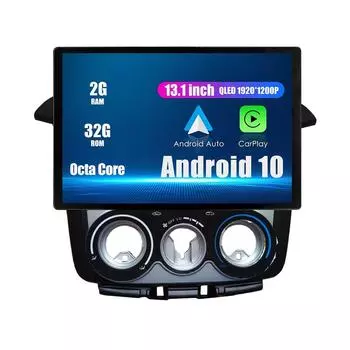 Android Радио 13,1 Автомобильное стереонавигационное головное устройство Мультимедийный плеер GPS для Toyota Innova 2008-2014 13.1 оранжевый