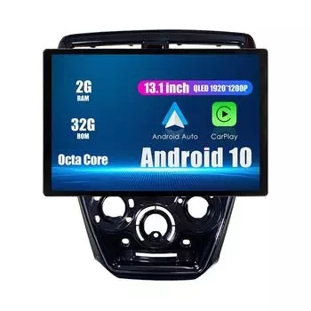 Android Радио 13,1 Автомобильное стереонавигационное головное устройство Мультимедийный плеер GPS для Perodua Axia 2019-2021 13.1 оранжевый