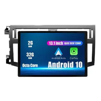 Android Радио 13,1 Автомобильное стереонавигационное головное устройство Мультимедийный плеер GPS для Toyota Avalon 2006-2011 13.1 оранжевый