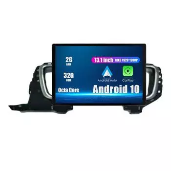 Android Радио 13,1 Автомобильное стереонавигационное головное устройство Мультимедийный плеер GPS для Buick Gl8 2013-2017 13.1 оранжевый